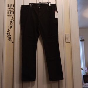 Black Dinem Stripped Jeans